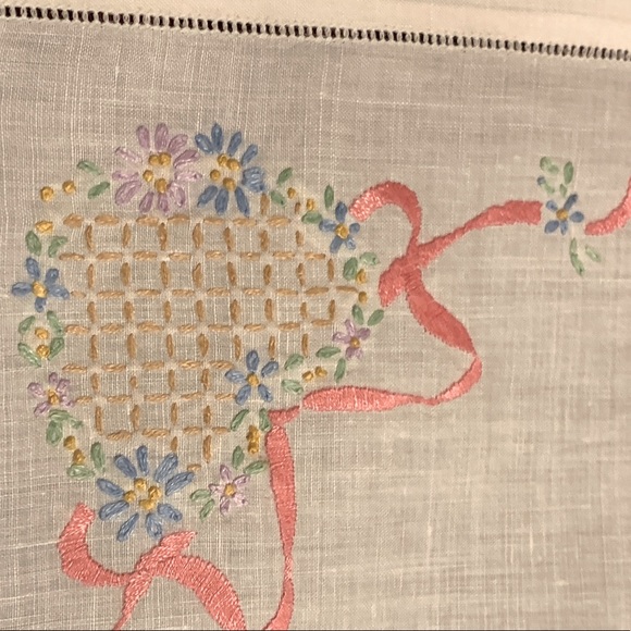 🌸 Vintage Hand-Embroidered Table Runner from Poland - Cepelia - Picture 4 of 4